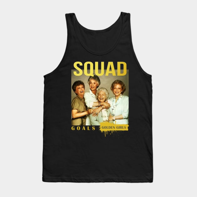 golden girls squad retro Tank Top by Magic Topeng